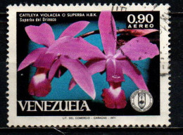 VENEZUELA - 1971 - Cattleya Violacea - USATO - Venezuela