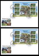 TOGO 2024 FDC MS 6V - REGULAR & OVERPRINT - FROG FROGS GRENOUILLE GRENOUILLES - BIODIVERSITY BIODIVERSITE - Kikkers