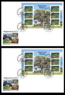 TOGO 2024 FDC MS 6V IMPERF - REGULAR & OVERPRINT - FROG FROGS GRENOUILLE GRENOUILLES - BIODIVERSITY BIODIVERSITE - Frösche