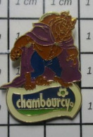 1818B Pin's Pins / Beau Et Rare / THEME DISNEY / CHAMBOURCY DESSIN ANIME LA BELLE ET LA BELLE - Disney