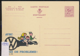 BELGIUM PPS  SBEP 21 PUBLIBEL 1990 VW FN UNUSED - Werbepostkarten