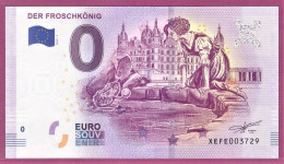 0-Euro XEFE 2019-1 DER FROSCHKÖNIG - GRIMMS MÄRCHEN SERIE - Privatentwürfe