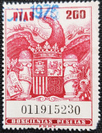 Fiscales Poliza 742 200PTAS - Revenue Stamps