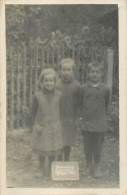 Social History Souvenir Real Photo Children Smile - Photographie