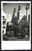 Cartolina Bressanone, Ortspartie Mit Kirche  - Other & Unclassified