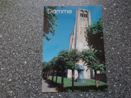 DAMME: De Kerk Met Standbeeld - Damme