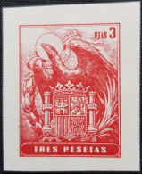 Fiscales Aguila 3PTAS - Revenue Stamps