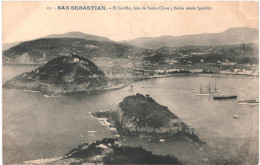 CPA Carte Postale Espagne  San Sebastian El Carillo Isla De Santa Clara  VM80633 - Guipúzcoa (San Sebastián)