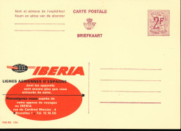 BELGIUM PPS  SBEP 21 PUBLIBEL 2194 IBERIA UNUSED - Werbepostkarten