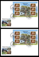 TOGO 2024 FDC MS 6V - REGULAR & OVERPRINT - MONKEY MONKEYS APES APE BABOON SINGES - BIODIVERSITY BIODIVERSITE - Affen