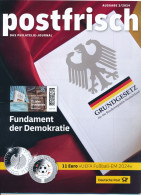 BRD / Bund Bonn DP PSDG+4. (= Pressesendung) Entg. Bez. 2024 75 Jahre BRD Demokratie Grundgesetz - Briefe U. Dokumente