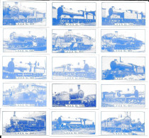 BA78 - SERIE COMPLETE CARTES ORBIT - ENGINES OF THE LONDON NORTH EASTERN RAILWAY  - LOCOMOTIVES VAPEUR - Ferrocarril