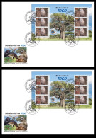 TOGO 2024 FDC MS 6V - REGULAR & OVERPRINT - OWLS OWL HIBOU HIBOUX BIRDS OISEAUX - BIODIVERSITY BIODIVERSITE - Hiboux & Chouettes