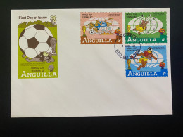 FDC Anguilla - 03/08/1982 - Walt Disney - World Cup 82' - Disney