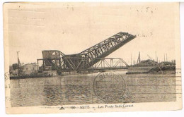 34  SETE CETTE LE PONT SADICARNOT  1941  TAMPON CENSURE - Sete (Cette)