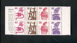 "BERLIN" 1974, Markenheftchen Mi. 9c I OZ ** (L1270) - Postzegelboekjes