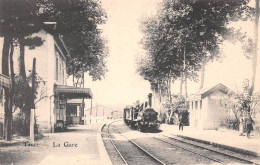 THIEL-sur-Acolin (Allier) - La Gare Avec Train - Sonstige & Ohne Zuordnung