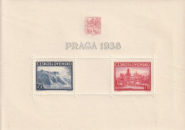 TCHECOSLOVAQUIE - BLOC N°6 ** (1938) Exposition Philatélique De Prague - Blokken & Velletjes