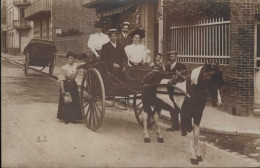 Magnifique Photo Carte D'un Attelage Hippomobile D'une Calèche . - Andere & Zonder Classificatie