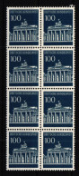 BRD 510 Postfrisch 8er Block #HJ596 - Unused Stamps