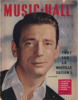 MUSIC HALL N° 43 - YVES MONTAND-MARCEL AMONT-GUY BEART-AZNAVOUR-MICK MICHEYL-CLAUDE GOATY-PLATTERS- ETC... - Musica