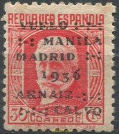 700202 HINGED ESPAÑA 1936 VUELO MANILA-MADRID - Ungebraucht