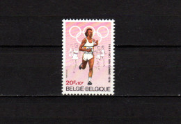 Belgium 1980 Olympic Games, Van Damme Stamp MNH - Zomer 1980: Moskou