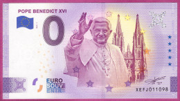 0-Euro XEFJ 2021-1 POPE BENEDICT XVI - PAPST BENEDIKT XVI. - Privéproeven