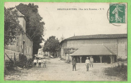 A171  CPA  HEILTZ-LE-HUTIER   (Marne)  Rue De La Fontaine   +++++++++ - Andere & Zonder Classificatie