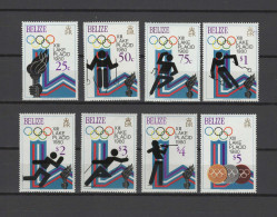 Belize 1979 Olympic Games Lake Placid Set Of 8 MNH - Invierno 1980: Lake Placid