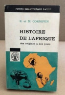 Histoire De L'afrique Des Origines à Nos Jours - Geografia