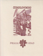 TCHECOSLOVAQUIE - BLOC N°24 ** (1964) Château De Prague - Blocks & Kleinbögen