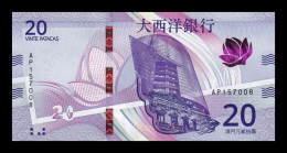 Macao Macau 20 Patacas BNU 2020 (2024) Pick 91 Sc Unc - Macau