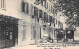 ANNOT (Basses-Alpes) - Hôtel Philip - Pharmacie Normale - Diligences Pont-de-Queyras / Saint-André - Andere & Zonder Classificatie