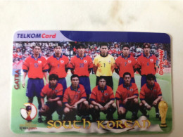 TELKOM  CARD INDONESIA    FOOTBALL TEAM  SOUTH KOREA - Indonesien