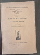 Date Et Destinataire De L' "Histoire Auguste" Par Henri Stern (1953) Belles Lettres (Latin, Histoire Ancienne) - Otros & Sin Clasificación