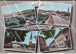 Bc740 Cartolina Saluti Da Pizzighettone Provincia Di Cremona Lombardia - Cremona