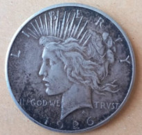 1 1926 SILVER PEACE DOLLAR, SAN FRANCISCO MINT - UN DOLLARO D'ARGENTO PEACE 1926 - ZECCA S - 1921-1935: Peace (Paix)