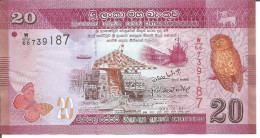 SRI LANKA 20 RUPEES 01/01/2010 - Sri Lanka