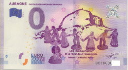 Vends Billet Souvenir Touristique 0€ Aubagne Capitale Des Santons De Provence 2016-4 UEED - Andere & Zonder Classificatie