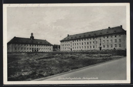 AK Frankfurt-Bonames, Wirtschaftsgebäude, Stabsgebäude  - Frankfurt A. Main