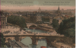 PARIS 1er-Ecluse De La Monnaie Et Le Pont-Neuf (colorisé) 4003 - Distretto: 01