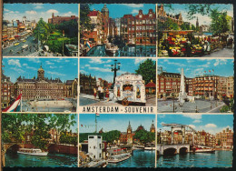 °°° 30931 - NETHERLAND - AMSTERDAM SOUVENIR - 1969 With Stamps °°° - Amsterdam