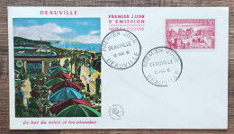 FDC 1961 - YT N°1294 - DEAUVILLE - 1960-1969