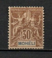 MOHELI 1906/07 . N° 8 . Neuf (*) Sans Gomme . - Ongebruikt