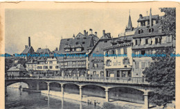 R084505 Old Postcard. Houses Near The River And Bridge. Ammel - Monde