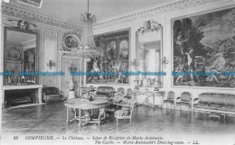 R084512 Compiegne. The Castle. Marie Antoinettes Drawing Room. LL. No 16 - Monde