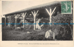 R085000 Sanxay. Ruines Gallo Romaines Etat Actuel Du Balneaire En 1905 - Monde