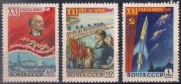 Russia 1959, Michel Nr 2190-92, MNH OG - Nuevos