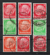 S 108, 109, 110, W 46 Gestempelt  (0328) - Used Stamps